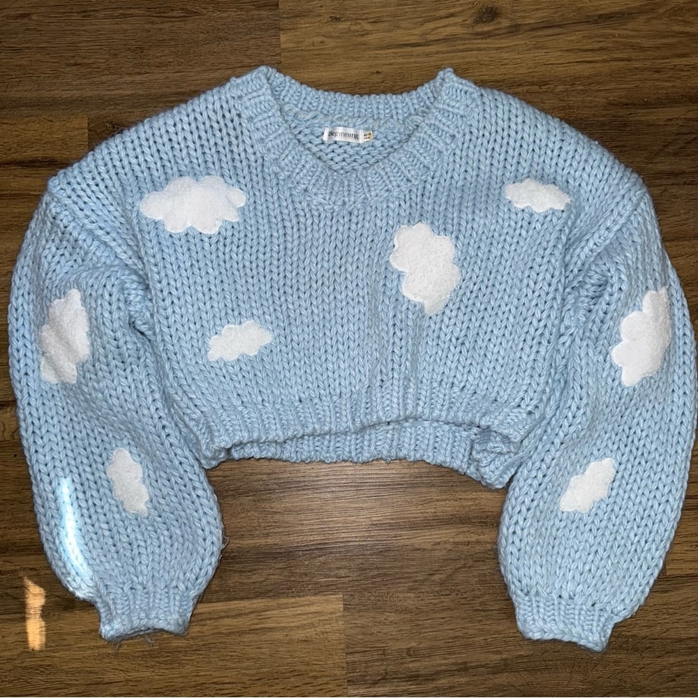 Beginning boutique knit sweater